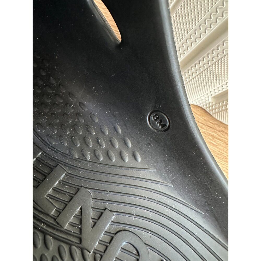 Hunter Women's Geena Waterproof Clogs Black & White Slip-On Garden Shoes Size 8 - Picture 5 of 10